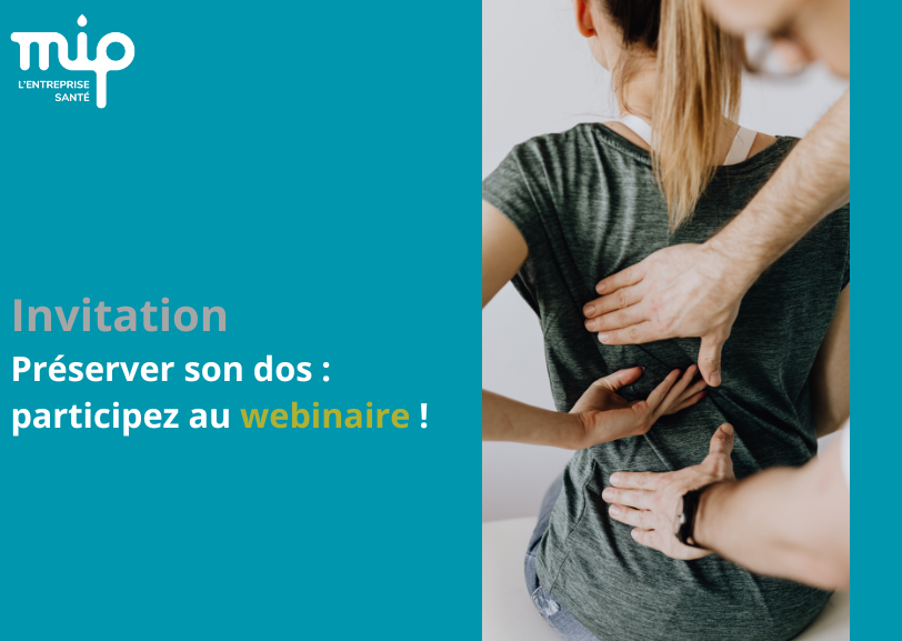 WEBINAIR sur le mal de dos