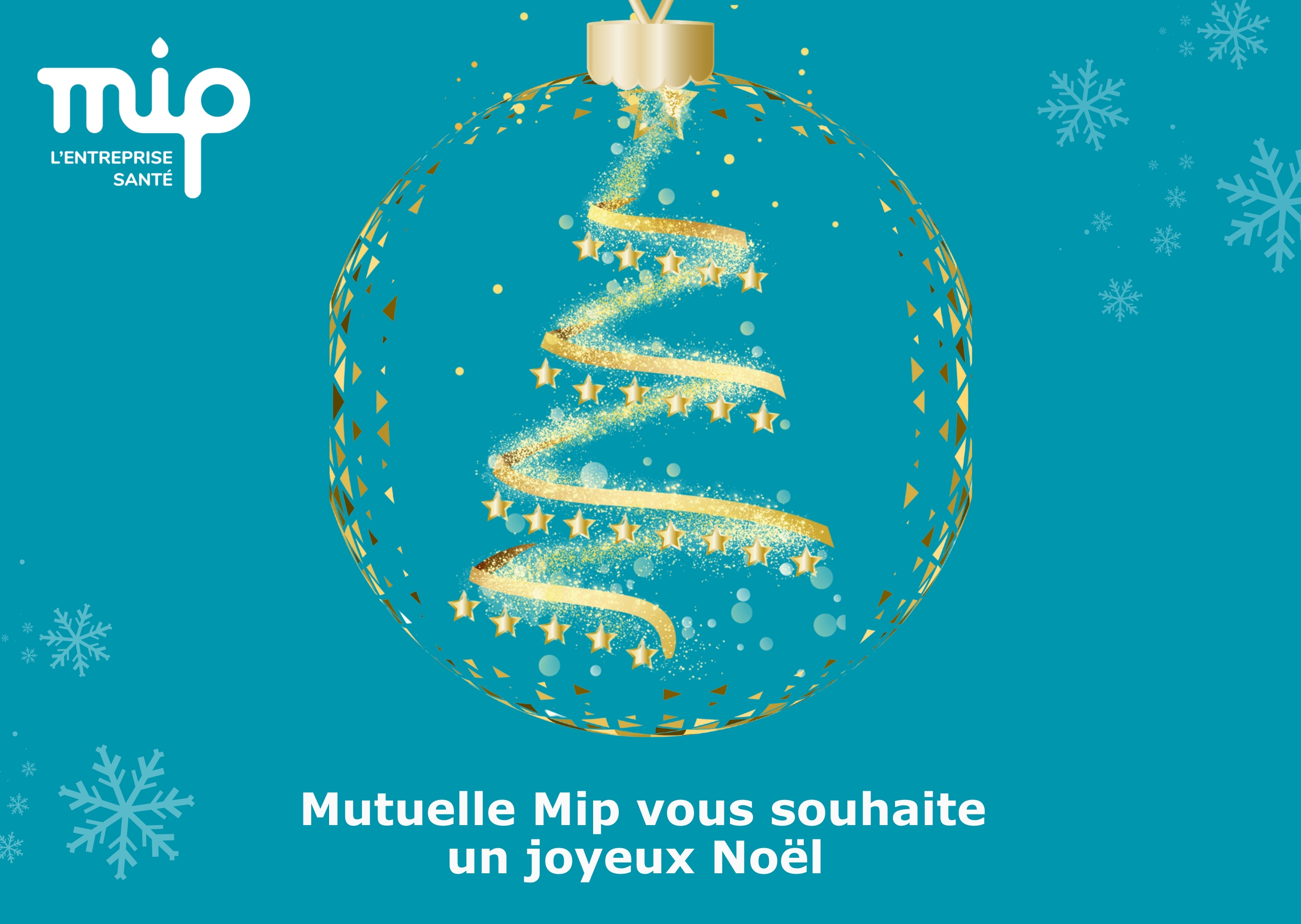 Mutuelle Mip vous souhaite un joyeux Noël !